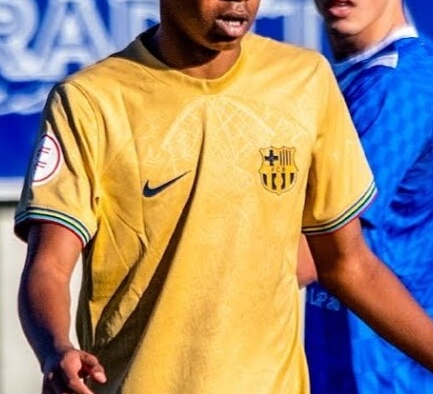 Lamine Yamal 2023 Barcelona Juvenil A cropped Yamal scored twice as Barca continued their perfect start