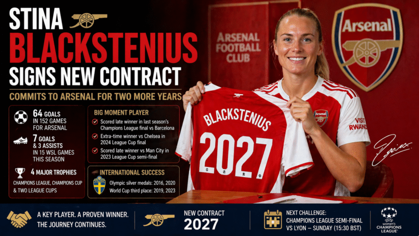 ChatGPT Image Apr 22 2026 10 24 14 PM Stina Blackstenius Commits Future to Arsenal with New Contract Deal