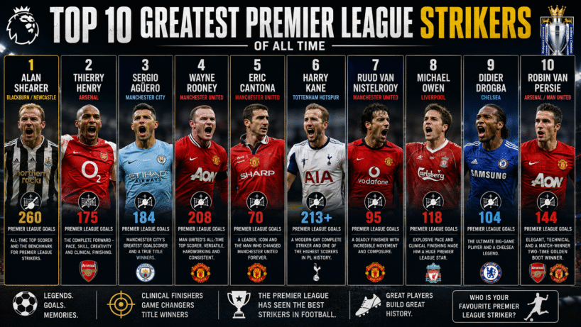 ChatGPT Image Jun 30 2026 11 18 30 PM Top 10 Greatest Premier League Strikers of All Time
