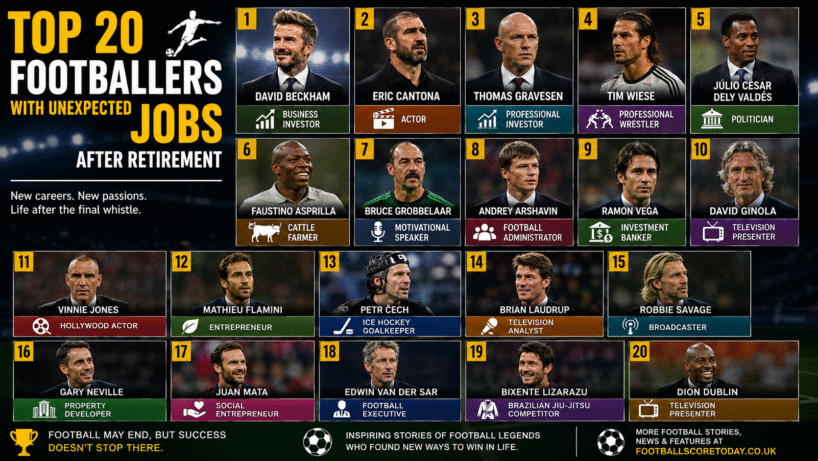 ChatGPT Image Jul 9 2026 09 10 00 PM Top 20 Footballers with Unexpected Jobs After Retirement