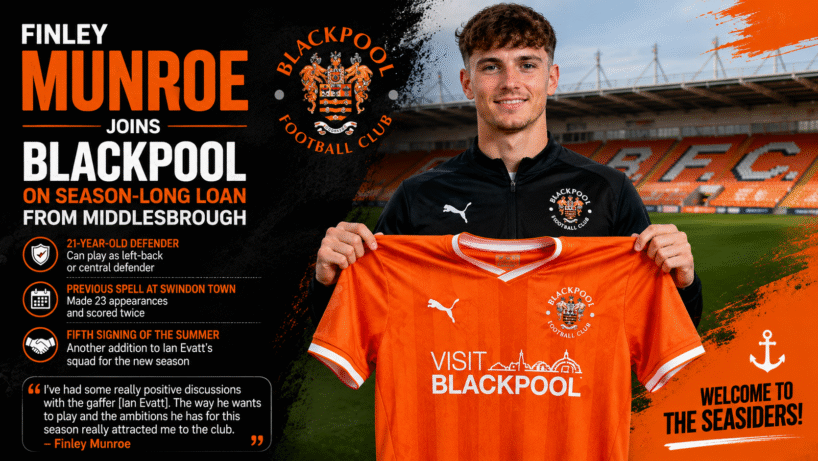 ChatGPT Image Aug 11 2026 09 14 51 PM Munroe Makes Loan Switch to Blackpool from Middlesbrough