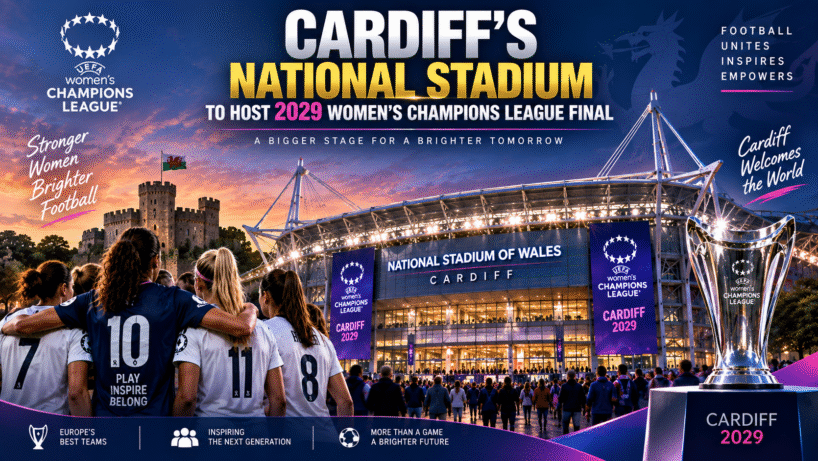 ChatGPT Image Sep 17 2026 10 48 37 PM Cardiff's National Stadium to Host 2029 Women's Champions League Final