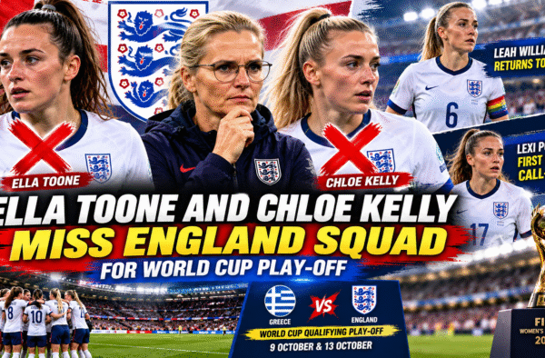 ChatGPT Image Oct 1 2026 10 22 10 PM Ella Toone and Chloe Kelly Miss England World Cup Play-Off