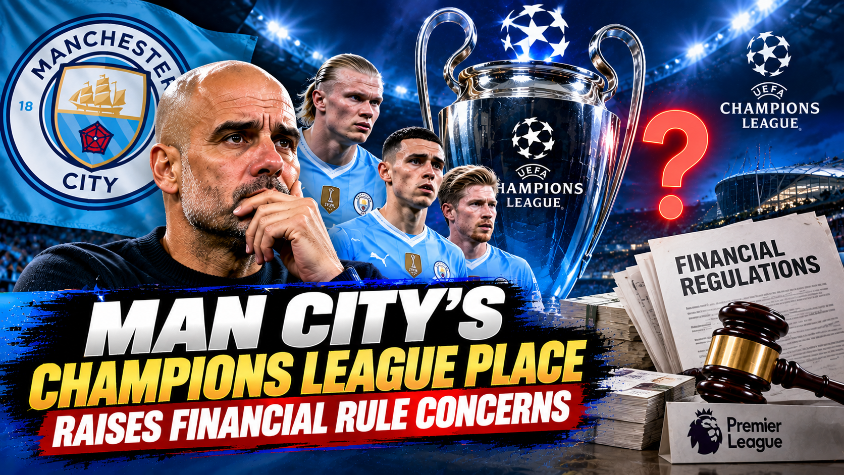 Man Citys Champions League Rule Concerns Man City's Champions League Place Raises Financial Rule Concerns